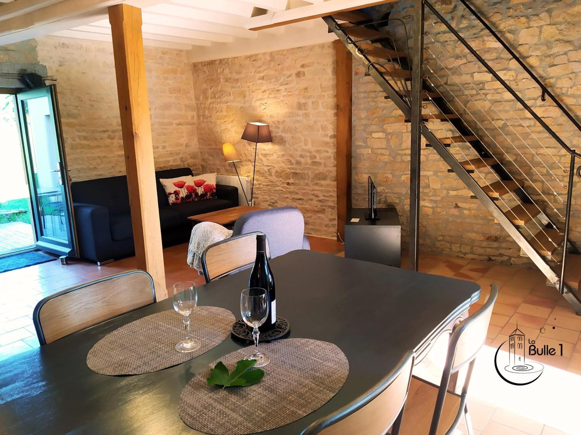 Vila La Bulle De Chapaize Exteriér fotografie